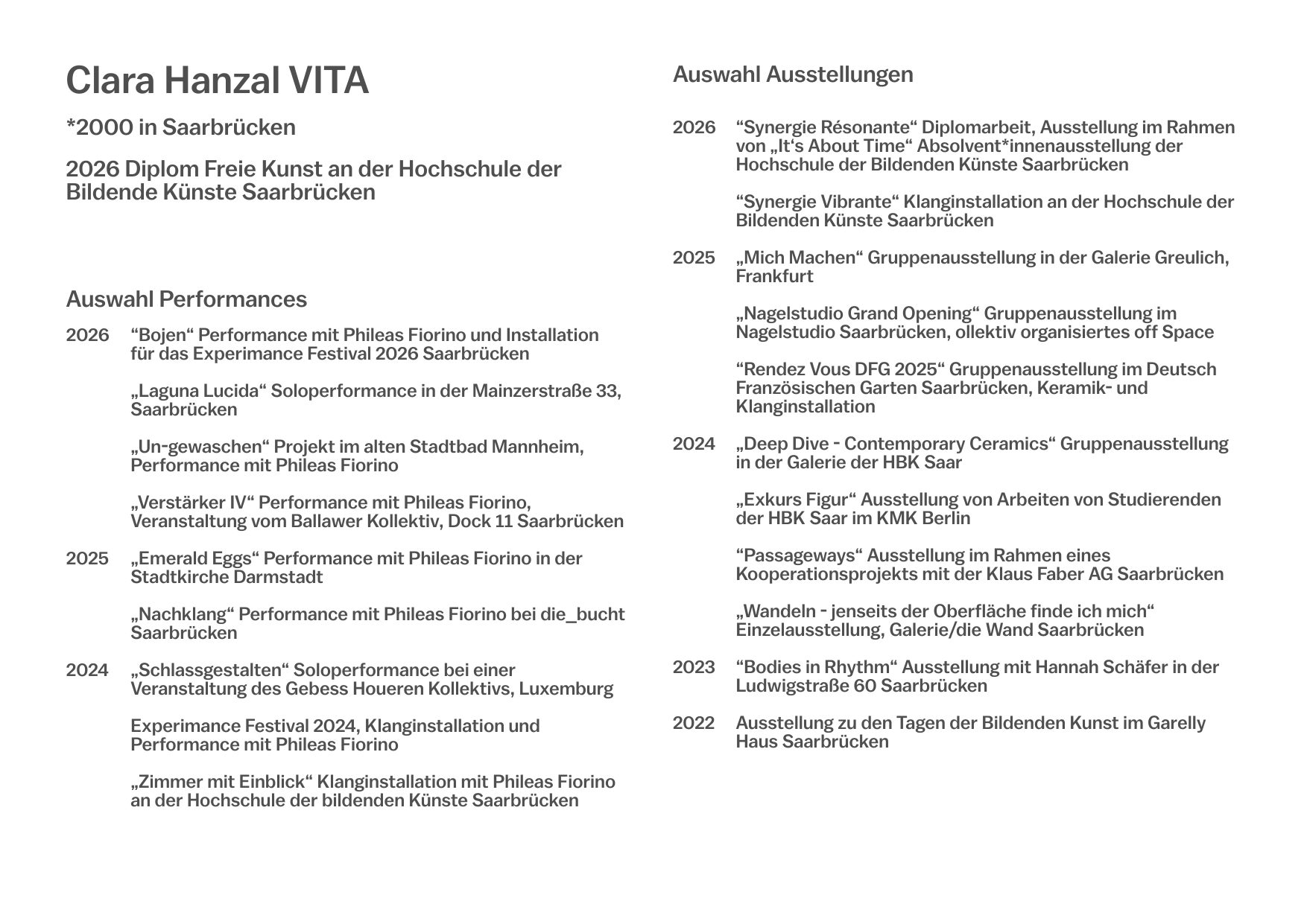 Portfolio, Seite 12 von 13